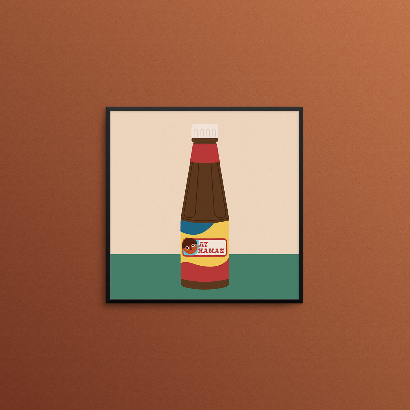 Funny lechon sauce print by Mad Love Creative Co.