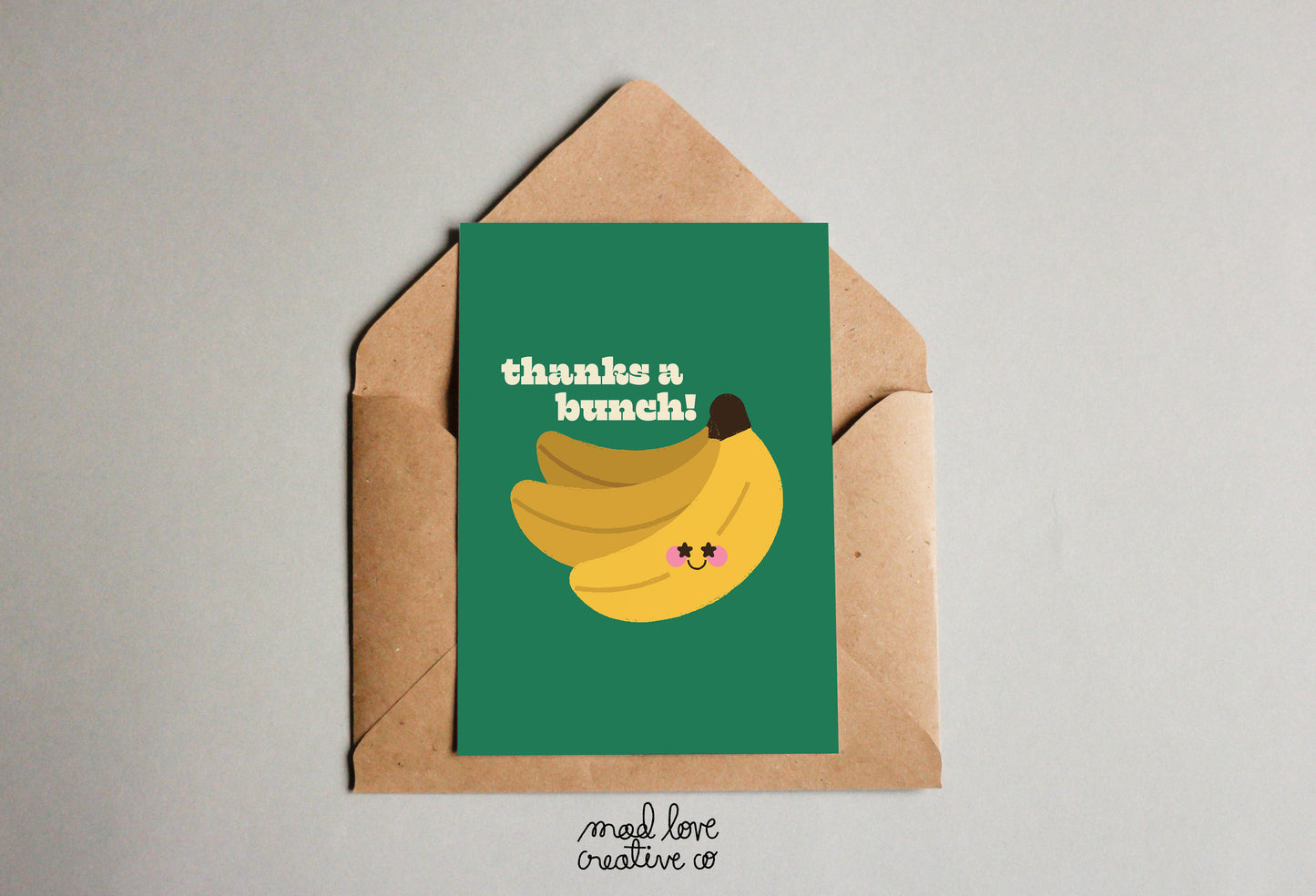 Thanks A Bunch Card
