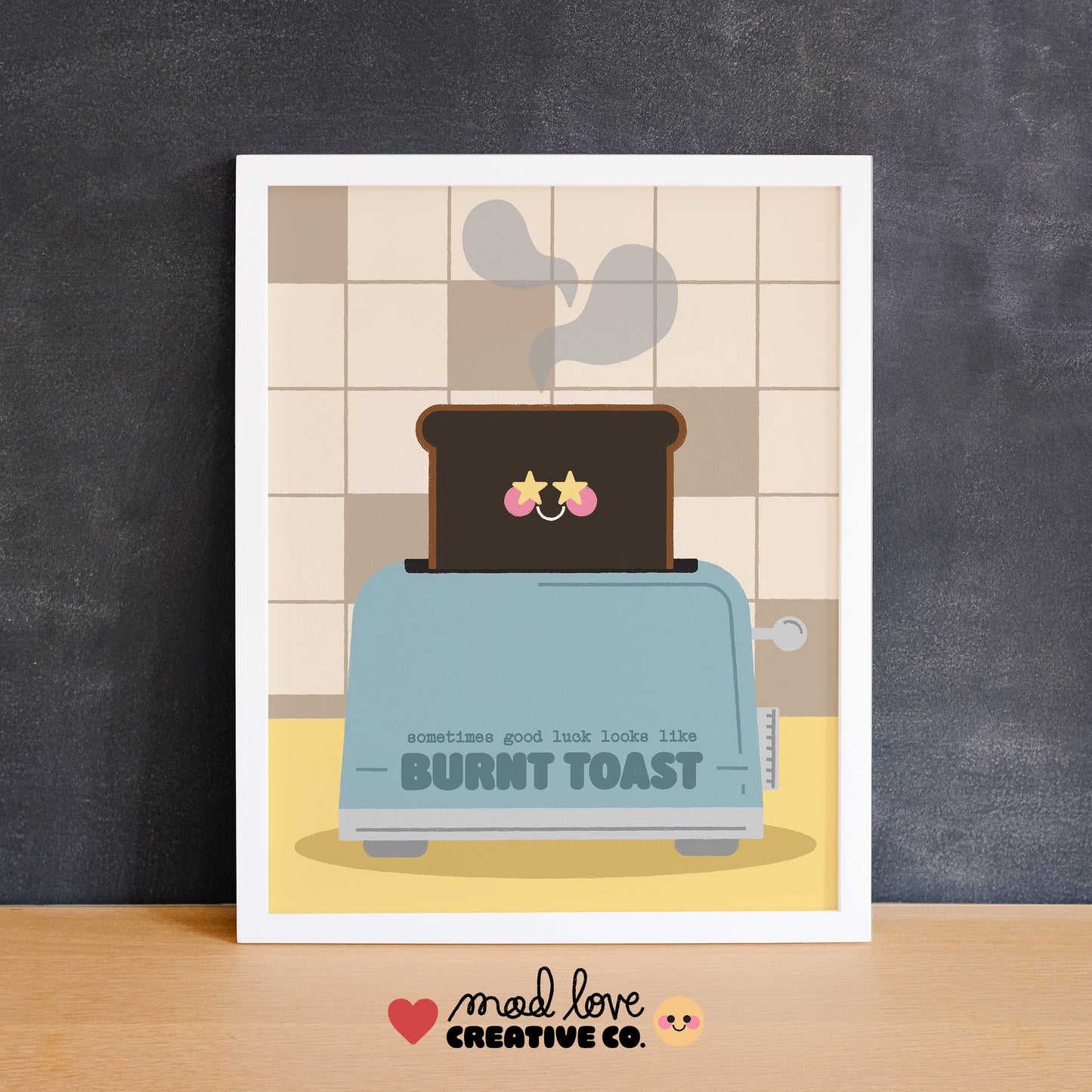 Burnt Toast Print