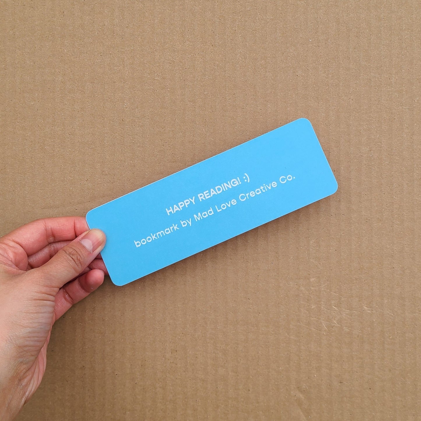 Pink Checkered Bookmark