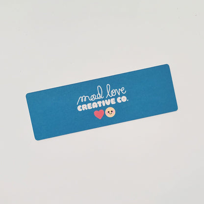 Cow Print Bookmark