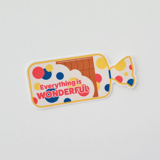 Everything Is Wonderful Sticker