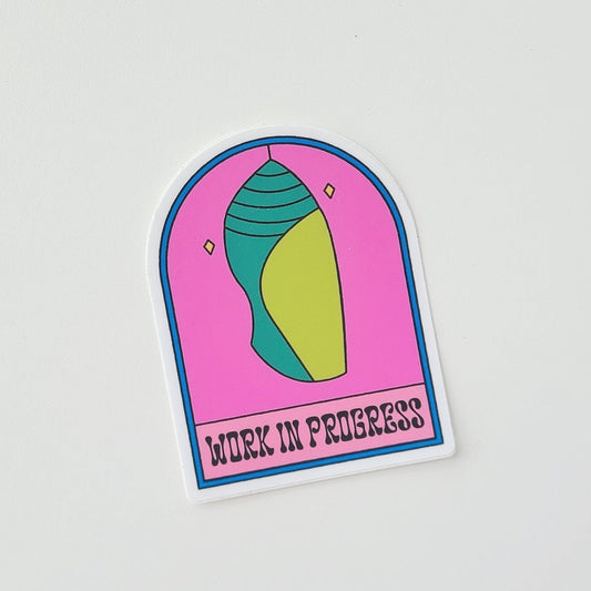 Work In Progress Sticker