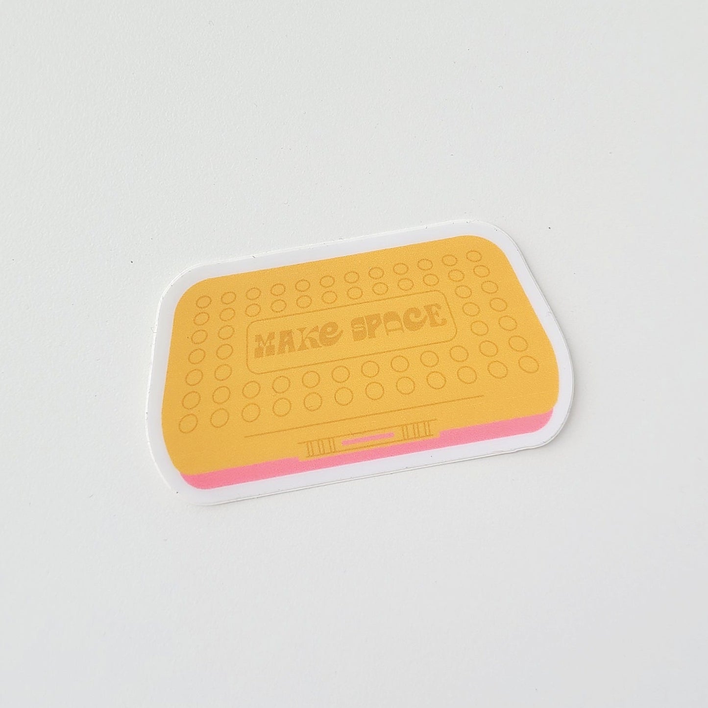Make Space Sticker