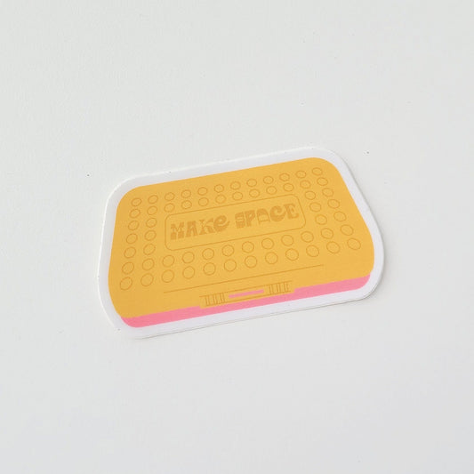 Make Space Sticker