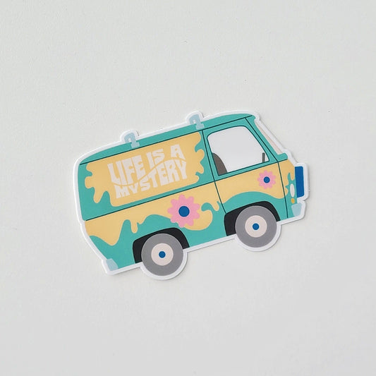 Life Is A Mystery Sticker