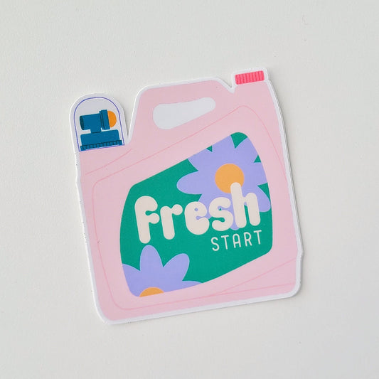 Fresh Start Sticker