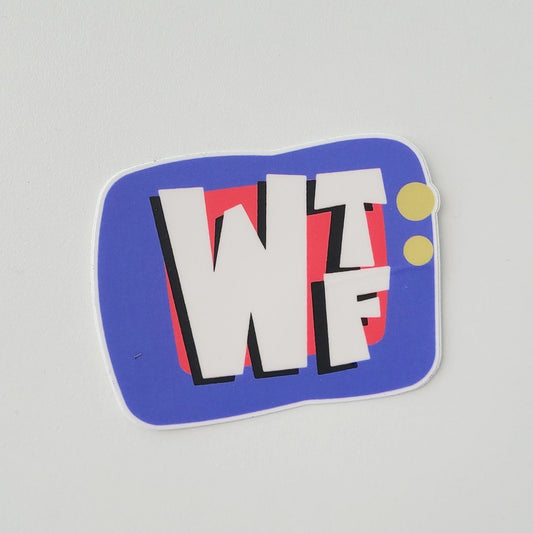 WTF Sticker