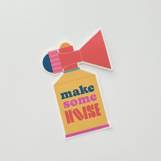 Make Some Noise Sticker