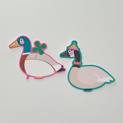 Bird Buds Sticker Set