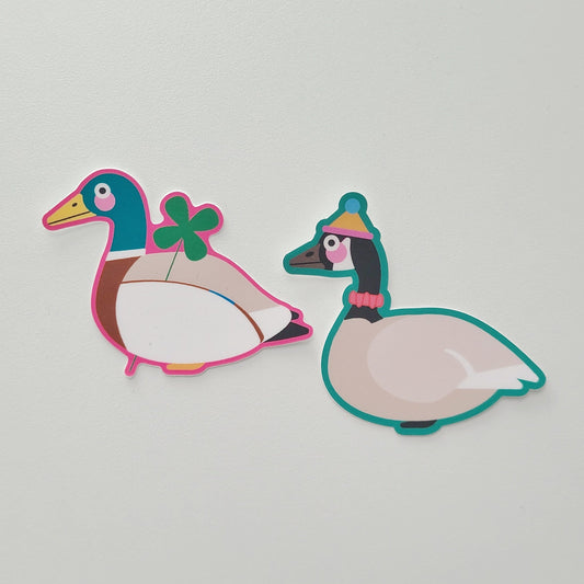 Bird Buds Sticker Set