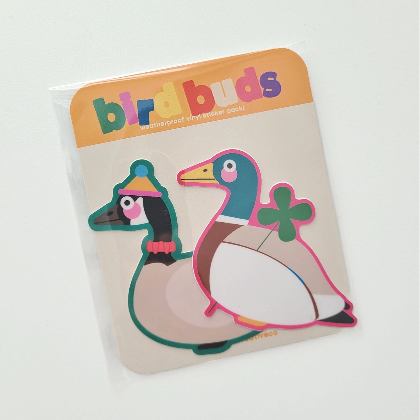 Bird Buds Sticker Set
