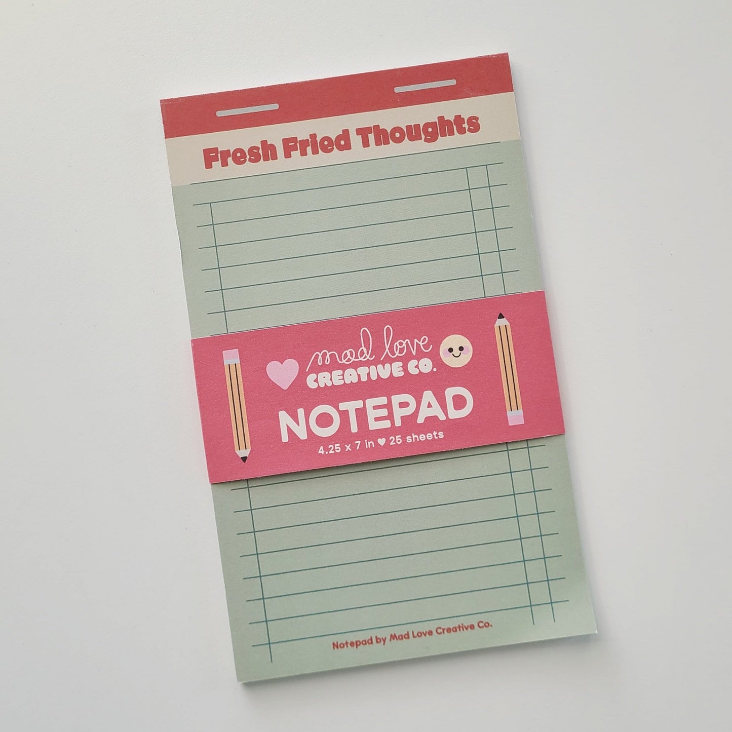 Fresh Fried Thoughts Notepad