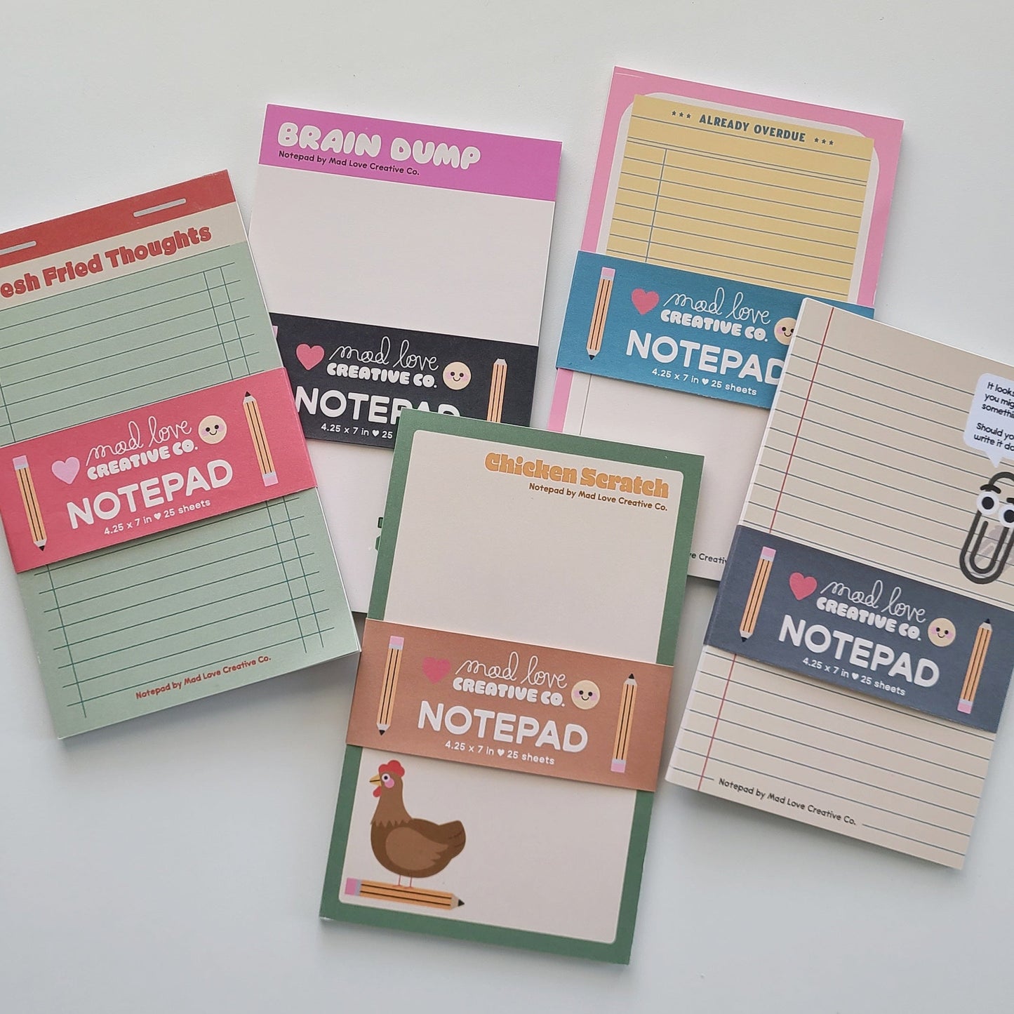 Chicken Scratch Notepad