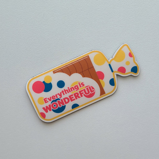 Everything Is Wonderful Magnet - SECONDS