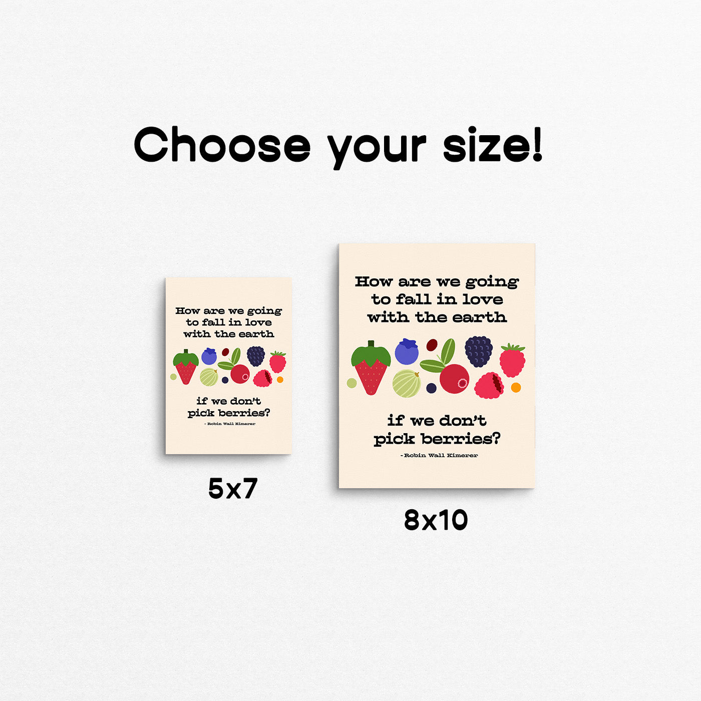 Berries, Version 1 Print