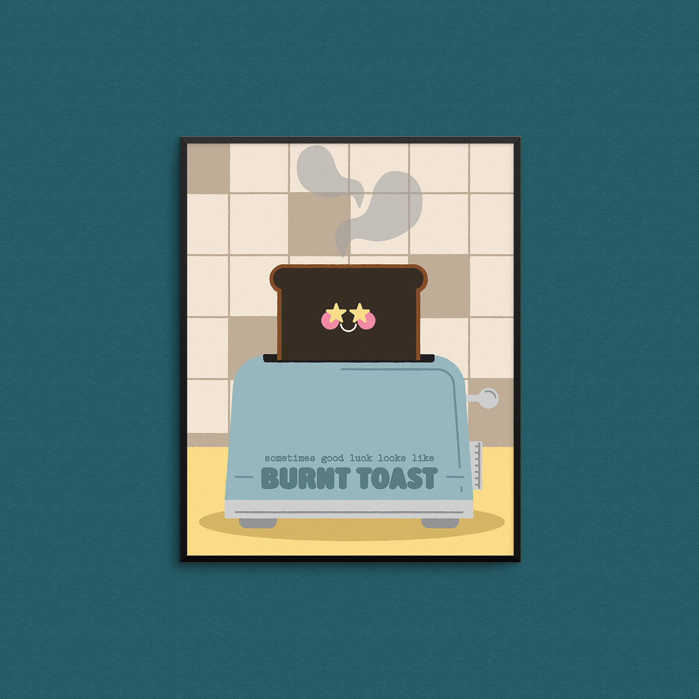 Burnt Toast Print