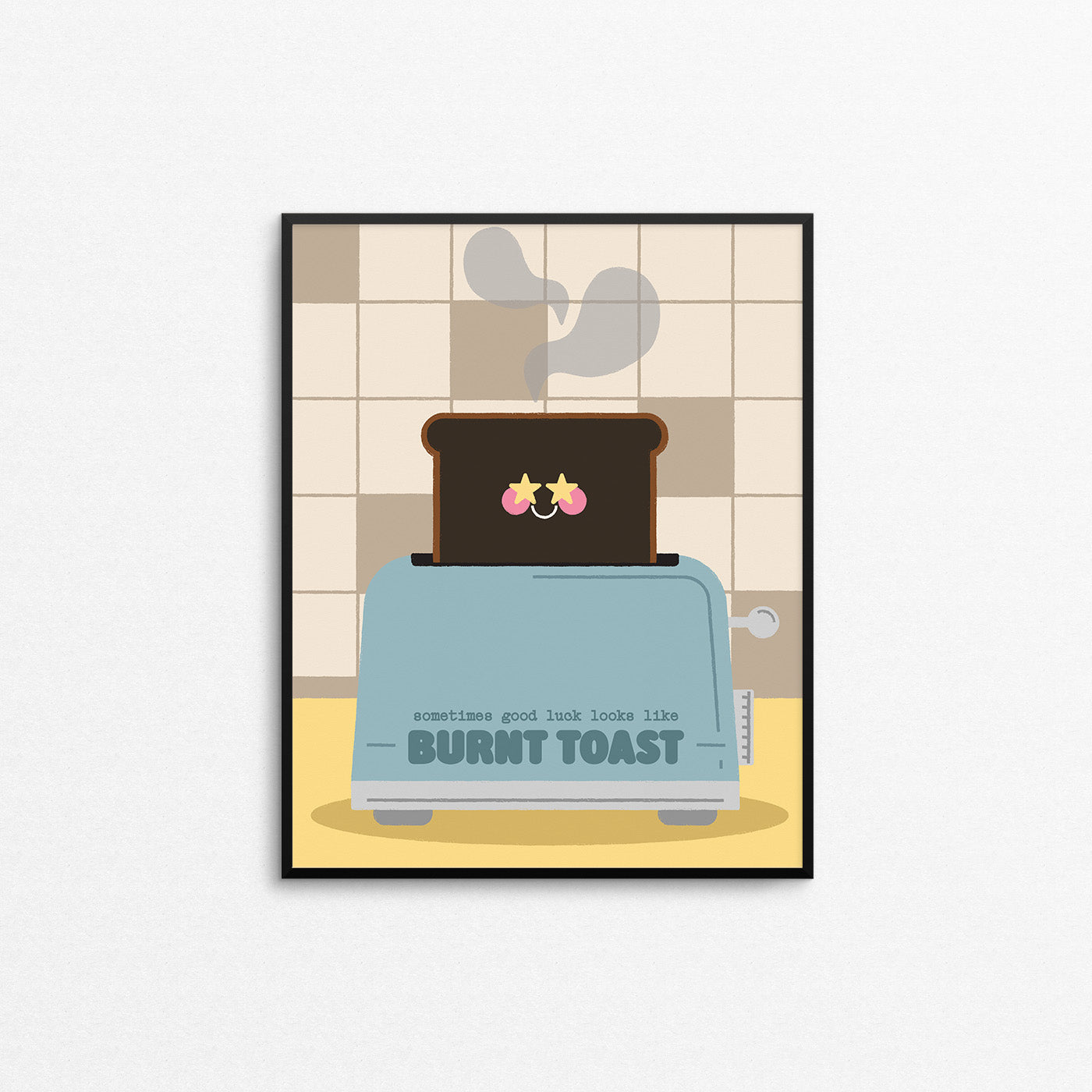 Burnt Toast Print