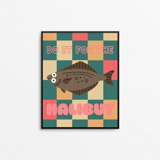 Halibut Print