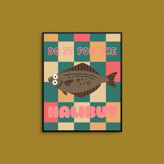 Halibut Print
