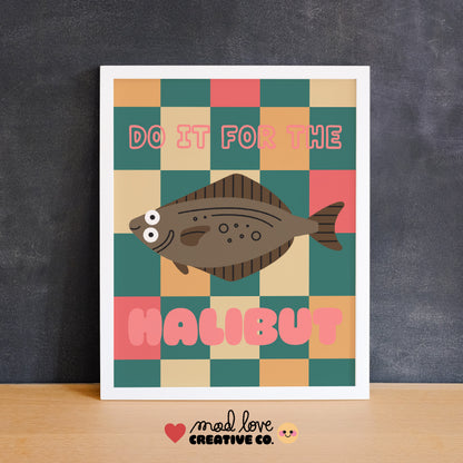 Halibut Print