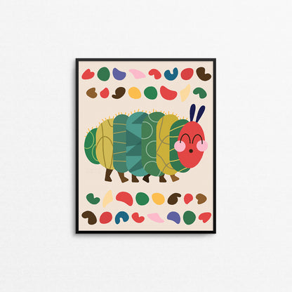 Very Hungry Caterpillar Print