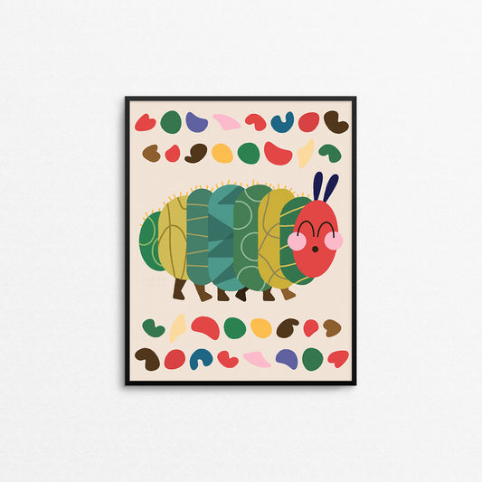 Very Hungry Caterpillar Print