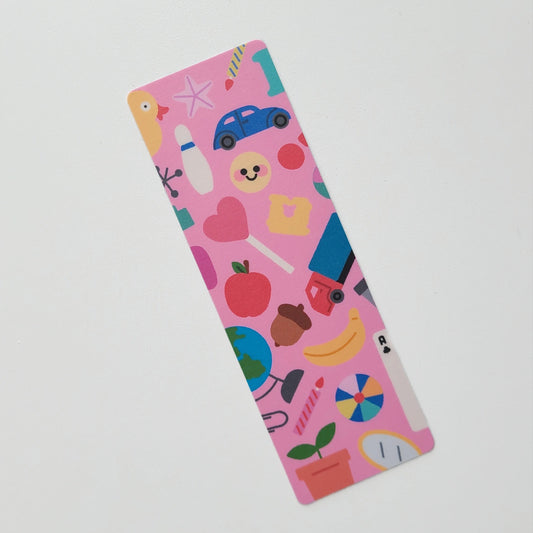 Cute iSpy inspired bookmark. Made in Canada by Mad Love Creative Co. 