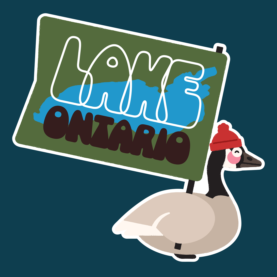 Lake Ontario Sticker
