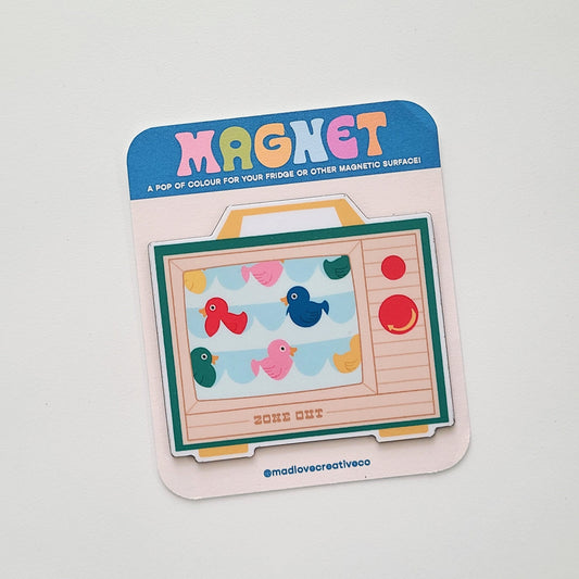 Zone Out Magnet