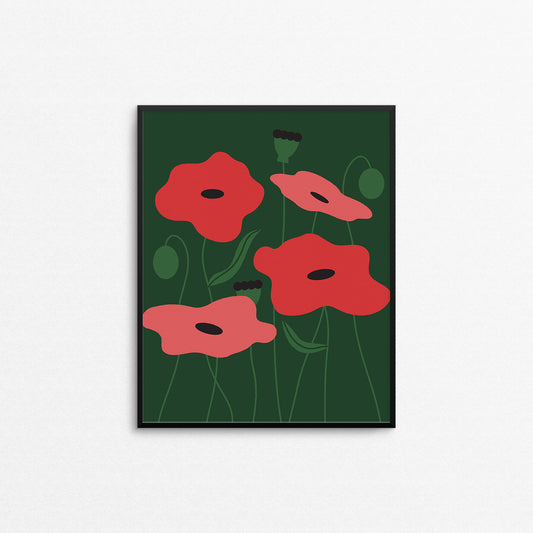 Poppies Print
