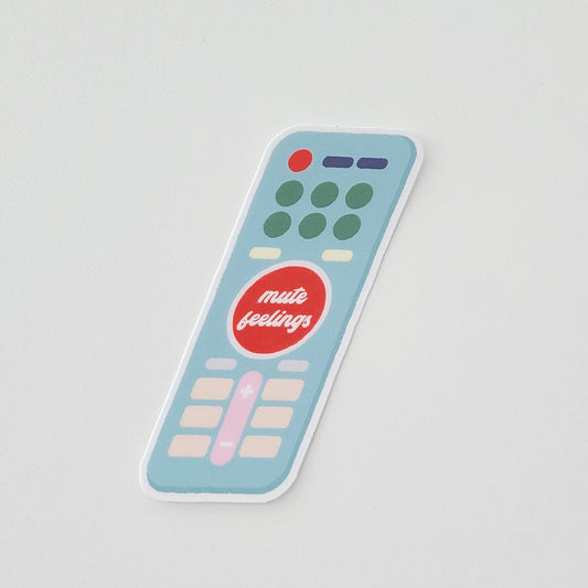 Mute Feelings Sticker